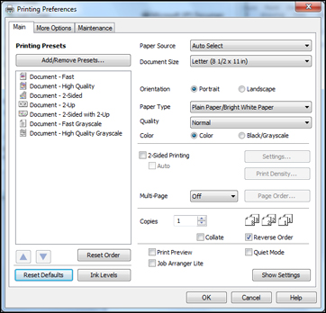 how to fix hp printer in error state